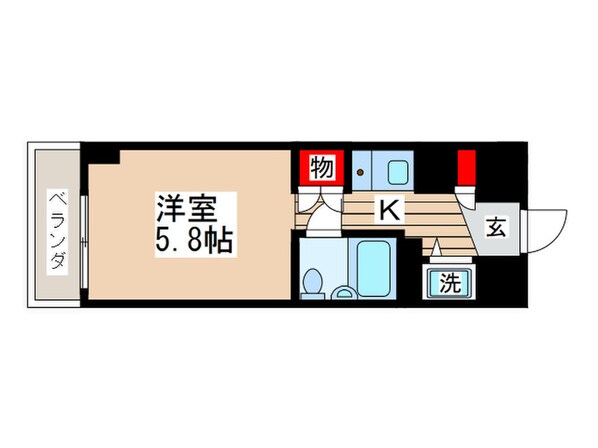 エルニド久米川の物件間取画像